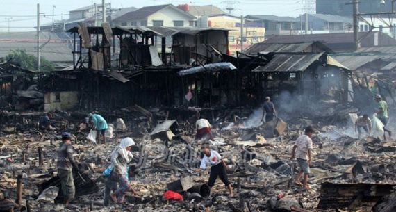 Kampung Bandan Terbakar, 2.500 Jiwa Kehilangan Tempat Tinggal - JPNN.com