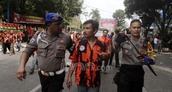 Bawa Sajam dan Sabu, Polisi Amankan Pemuda Pancasila Medan - JPNN.com