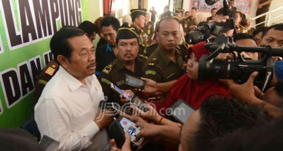 Jaksa Agung HM Prasetyo Sambangi Kejati Lampung - JPNN.com