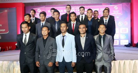 18 Permain Hadiri Grand Launching Torabika Soccer Championship 2016 - JPNN.com