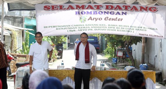 Sandiaga Uno Bersama Aryo Sapa Warga Rawa Buaya - JPNN.com