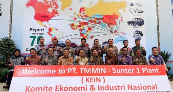 KEIN Kunjungi Pabrik Toyota Motor Manufacturing Indonesia - JPNN.com