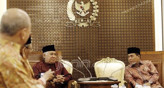 Din Syamsudin Sambangi Ketua DPR RI Ade Komarudin - JPNN.com