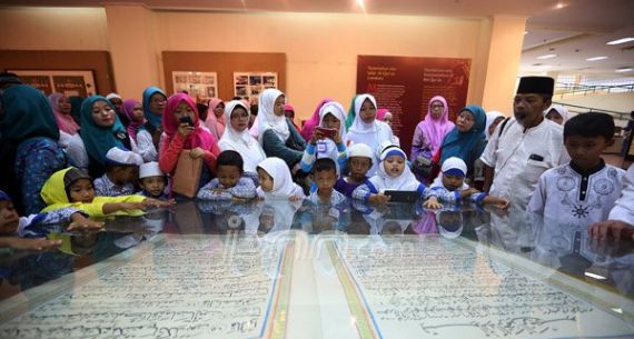 Sambut Ramadhan, Siswa TK Kunjungi Bayt Al Qur'an dan Museum Istiqlal - JPNN.com