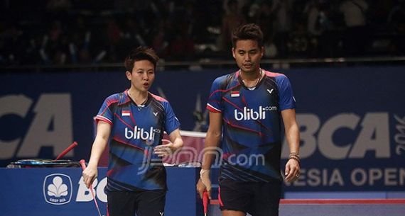 Liliyana Natsir/Tantowi Ahmad Tekuk Ganda Campuran Australia - JPNN.com