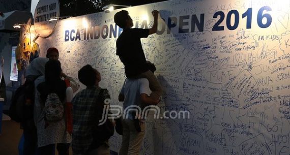 Suasana Kejuaran BCA Indonesia Open Super Series Premier 2016 - JPNN.com