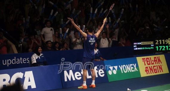 Tunggal putra Malaysia Lee Chong Wei Juara BCA Indonesia Open Super Series Premier 2016 - JPNN.com