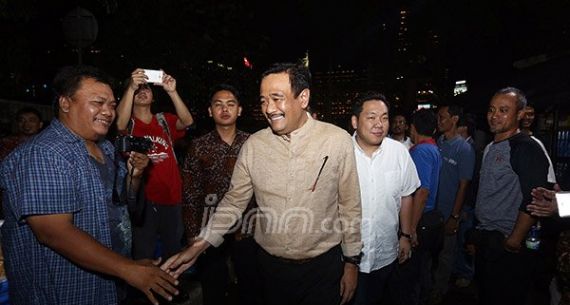 Wagub Djarot dan Charles Honoris Hadiri Bukber Pewarta Foto Indonesia - JPNN.com