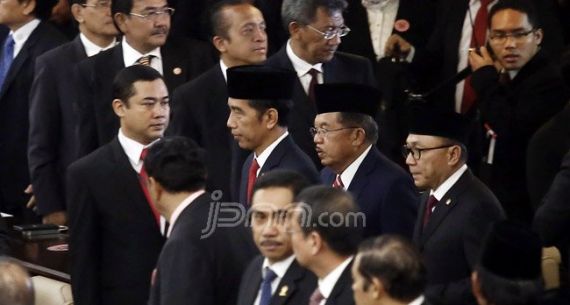 Presiden Jokowi dan Wapres JK Hadiri Rapat Paripurna I - JPNN.com