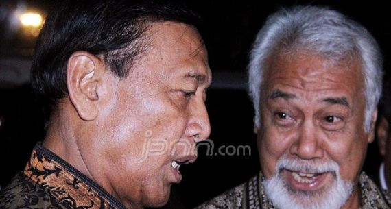 Bahas Batas Perairan, Menkopolhukam dan Xanana Gusmao Lakukan Pertemuan - JPNN.com