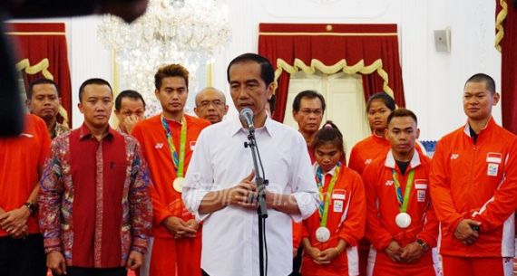 Presiden Jokowi Sambut Atlet Penerima Medali Olimpiade Rio de Jeneiro - JPNN.com