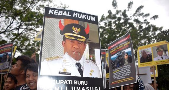 Serbu KPK, FPMM Minta Kejelasan Kasus Korupsi Bupati dan Mantan Bupati Buru - JPNN.com