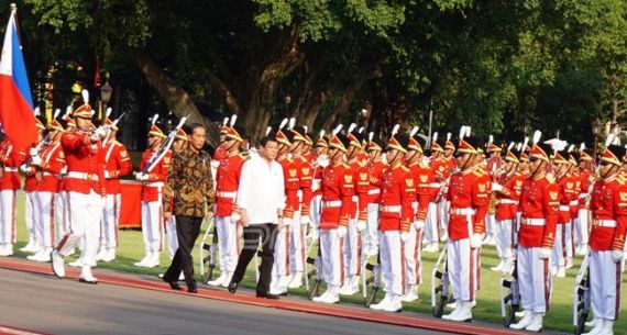 Presiden Jokowi Sambut Kunjungan Rodrigo Duterte di Istana Merdeka - JPNN.com