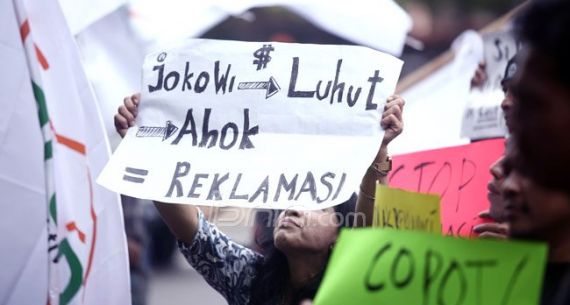 Prodem: Hentikan Reklamasi, Copot Luhut dan Tangkap Ahok - JPNN.com