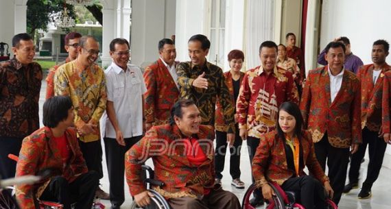 Presiden Jokowi Sambut Kontingen Paralympic Games Rio 2016 - JPNN.com