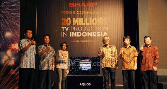 Rayakan Produksi ke-20 Juta, SHARP Luncurkan TV 40 Inch - JPNN.com