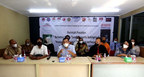 FKMTI dan Sukarelawan Jokowi Meminta Presiden Memberantas Mafia Tanah - JPNN.com