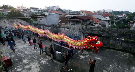 Latihan Barongsai - JPNN.com