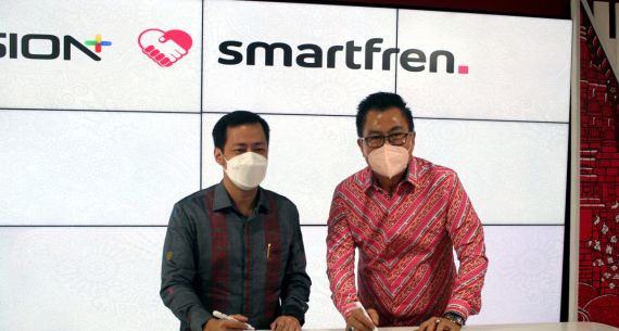 Kerja Sama Smartfren Dengan Vision+ - JPNN.com