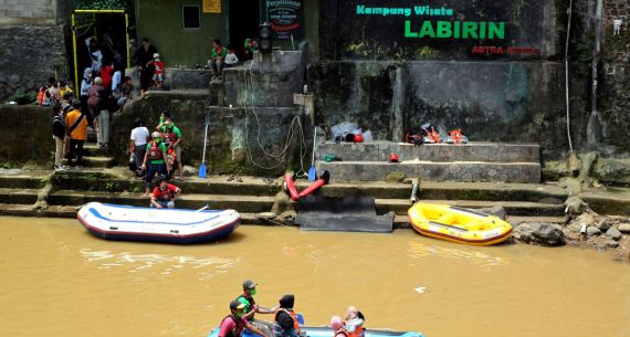 Wisata di Kampung Labirin - JPNN.com