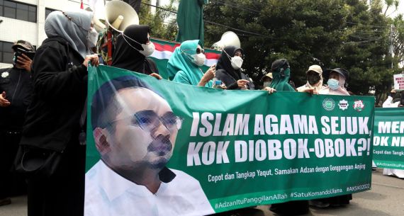 Aksi Bela Islam di Depan Kantor Menteri Agama - JPNN.com