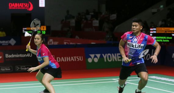 Praveen Jordan dan Melati Daeva Oktavianti - JPNN.com