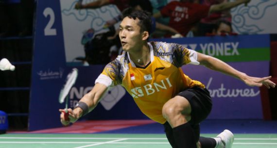 Jonatan Christie Kandas di Indonesia Open 2022 - JPNN.com