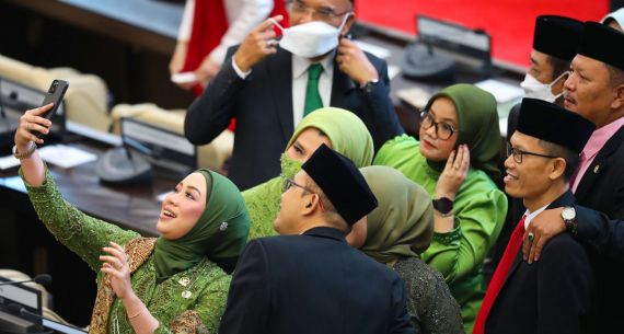 Suasana Sidang Tahunan MPR dan Sidang Bersama DPR - DPD Tahun 2022 - JPNN.com