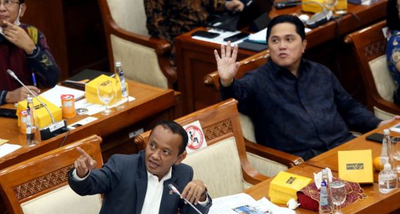 Rapat Kerja Komisi VI DPR dengan Menteri BUMN dan Menteri Investasi - JPNN.com