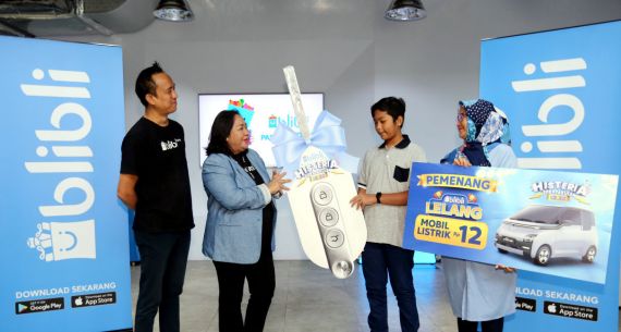 Pemenang Blibli Lelang Mobil Listrik Wuling Air ev - JPNN.com