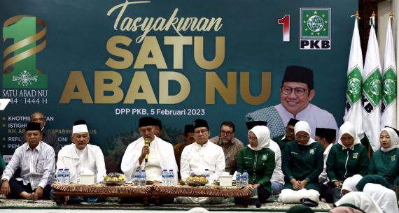 Berita Foto: Tasyakuran Satu Abad NU di DPP PKB - JPNN.com