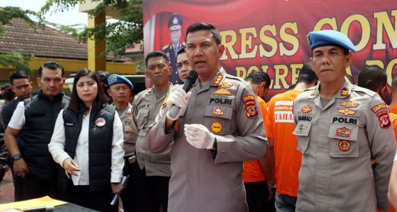 Polresta Bogor Kota Amankan 21 Tersangka Kasus Narkoba - JPNN.com