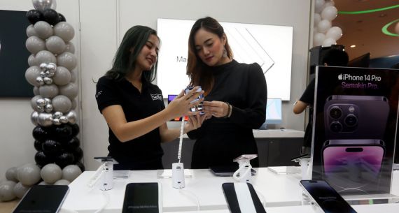 Peresmian Gerai Produk Apple Hello - JPNN.com