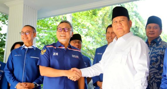 Ketum PAN Zulkifli Hasan Berkunjung Ke Rumah Prabowo Subianto - JPNN.com