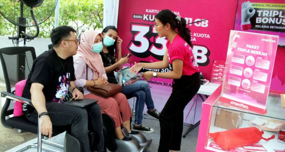 Posko Mudik Smartfren - JPNN.com