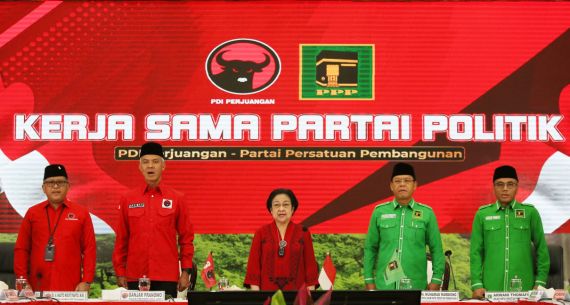 Ganjar Pranowo dalam Pertemuan PDIP dengan PPP - JPNN.com