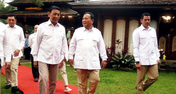 Pertemuan Prabowo Subianto Dengan Wiranto - JPNN.com