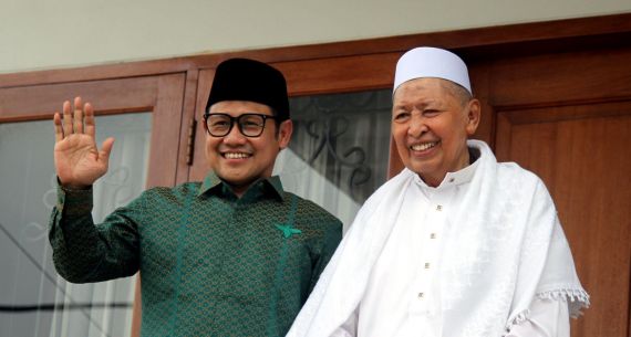 Muhaimin Iskandar Sowan Hamzah Haz - JPNN.com