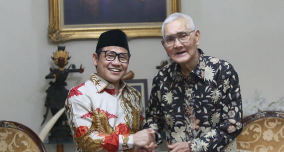 Ketum PKB Kunjungi Wakil Presiden ke-6 RI Try Sutrisno - JPNN.com