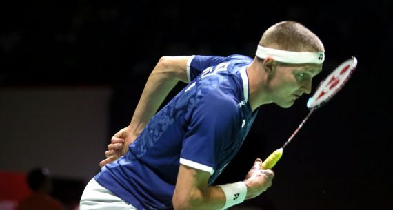 Gaya Viktor Axelsen di Babak Pertama Indonesia Open 2023 - JPNN.com