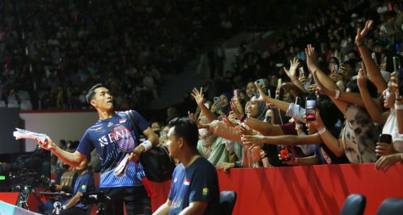 Jonatan Christie Masuk, Penonton Histeris - JPNN.com