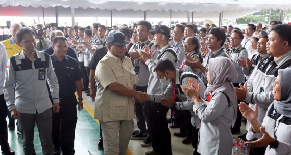 Prabowo Subianto Menghadiri The 1st DEFEND ID’s Day - JPNN.com