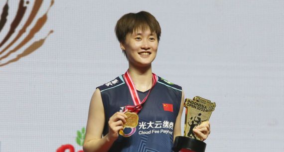 Chen Yu Fei Juara Indonesia Open 2023 - JPNN.com