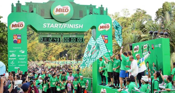 3.500 Pelari Ramaikan MILO ACTIV Indonesia Race Bogor - JPNN.com