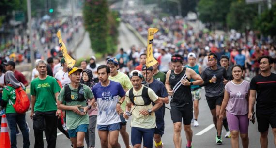 Latihan Fisik Menjelang Road to Maybank Marathon - JPNN.com