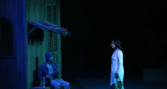 Pementasan Teater Ariyah dari Jembatan Ancol - JPNN.com