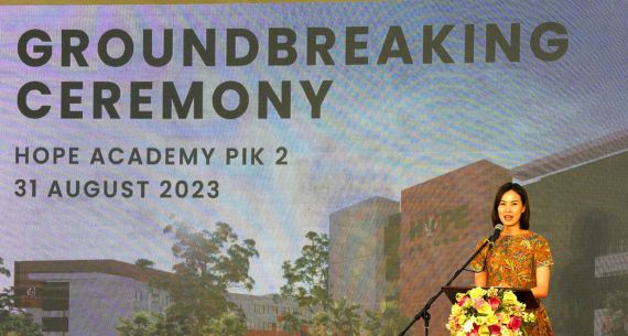 Groundbreaking HOPE Academy di PIK2 - JPNN.com