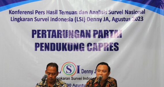 LSI Denny JA: Jika Pilpres 2 Putaran, Pemilih Partai Pro-Anies Lebih Banyak ke Prabowo - JPNN.com