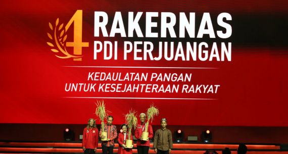 Pembukaan Rakernas IV PDI Perjuangan - JPNN.com