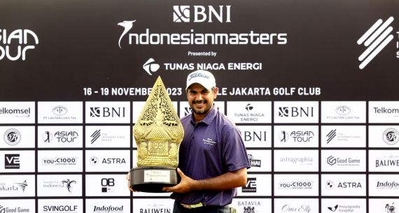Gaganjeet Bhullar Juara Turnamen Golf BNI Indonesian Masters 2023 - JPNN.com